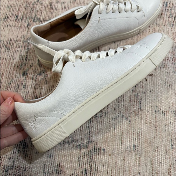 Frye IVY court low lace White Sneakers - Picture 4 of 6